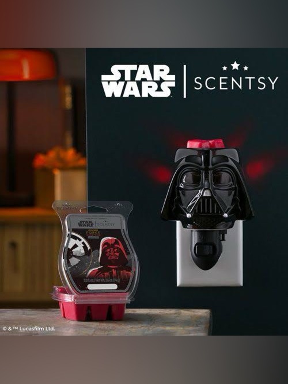Darth Vader Scentsy Mini Warmer NIB